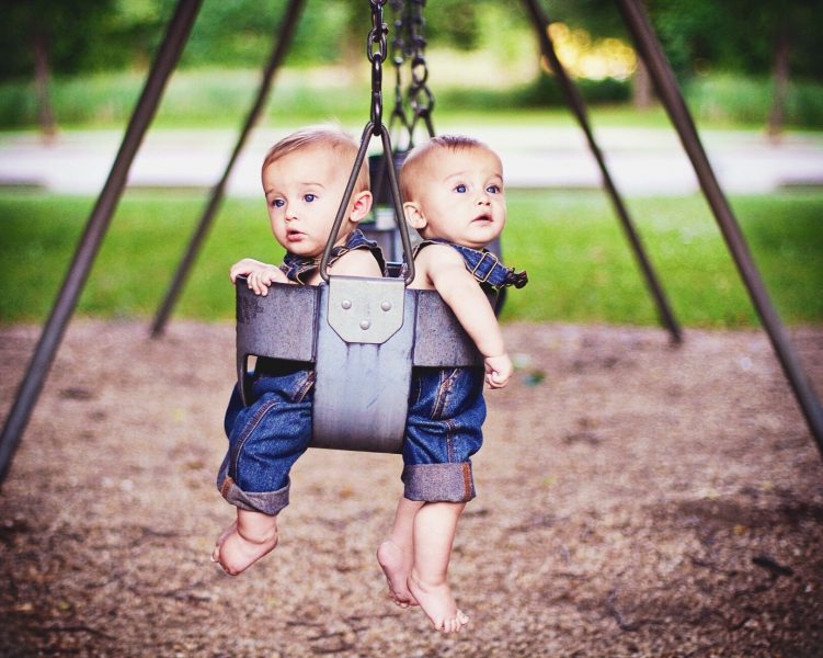 Babies Swinging