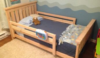DIY toddler bed
