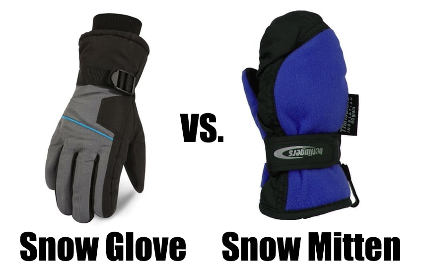Snow Gloves Vs Snow Mittens