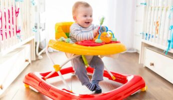 how long should babies stay in a walker