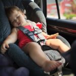 Baby Sleeping in Car