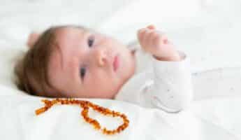 Baby With Amber Anklet Jewelry