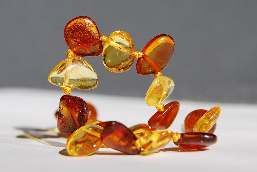 orange yellow jewellery bracelets amber gemstone