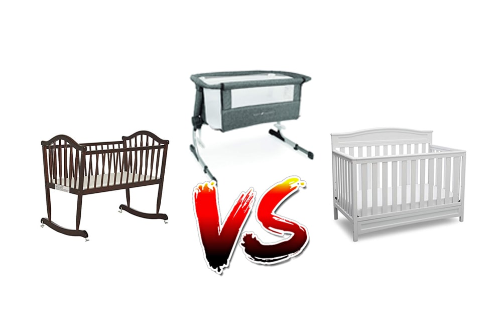 opnå egoisme lede efter Cradle vs Crib vs Bassinet - Which is Best for Your Baby?