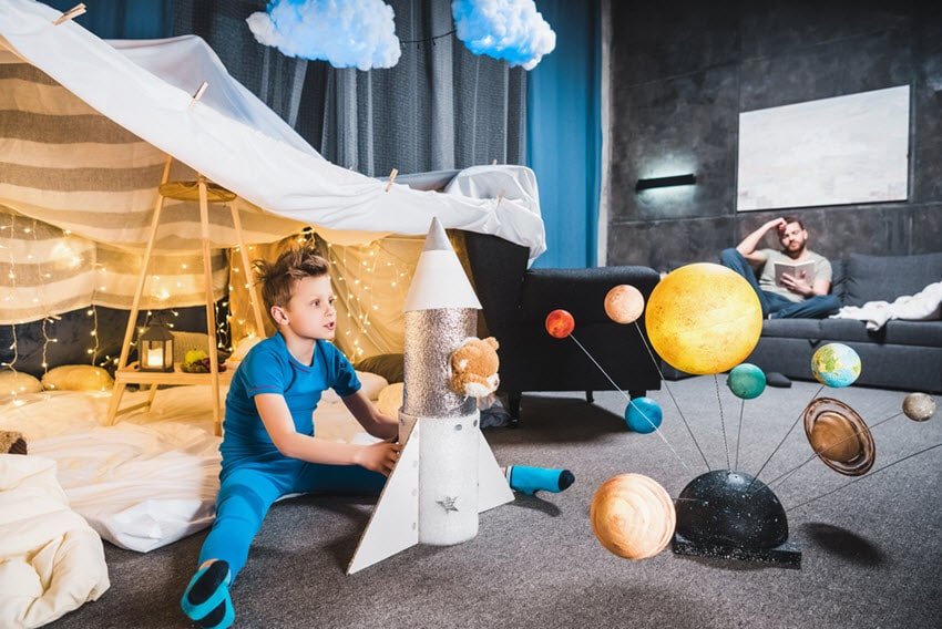 Kids Learning Astronomy
