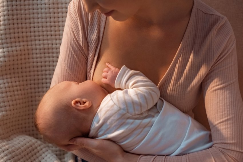mother breastfeeding