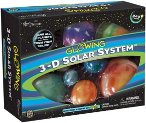 Great Explorations 3D Solar System Glow in the Dark Kit