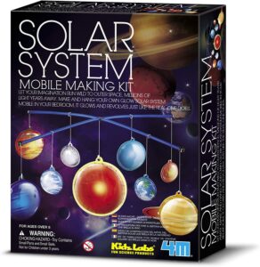 4M Glow-in-the-Dark Solar System Mobile Making Kit