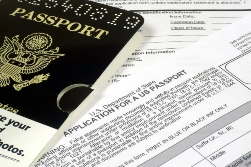 application for a US passport