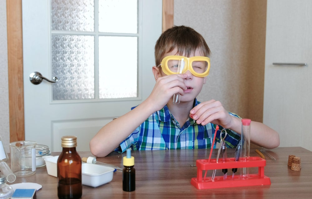 Experiments on chemistry at home