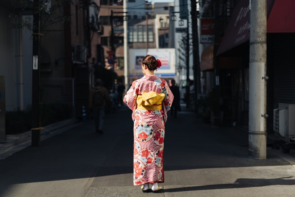 girl woman in a kimono10