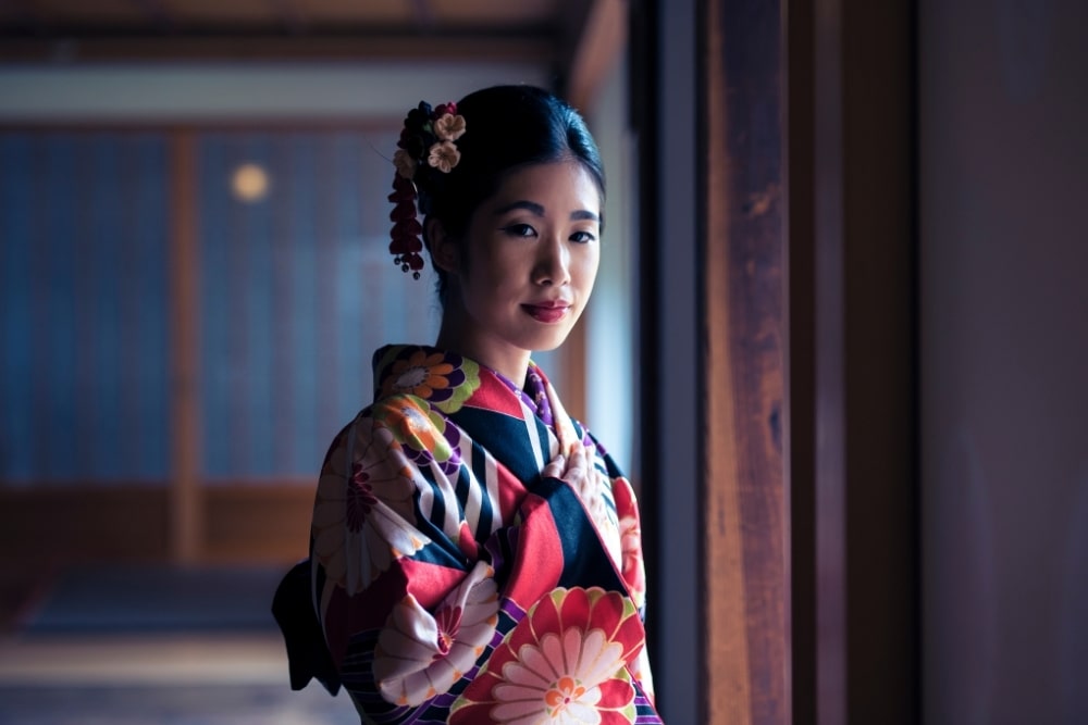 girl woman in a kimono16