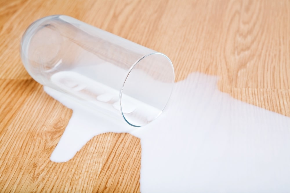 milk spill