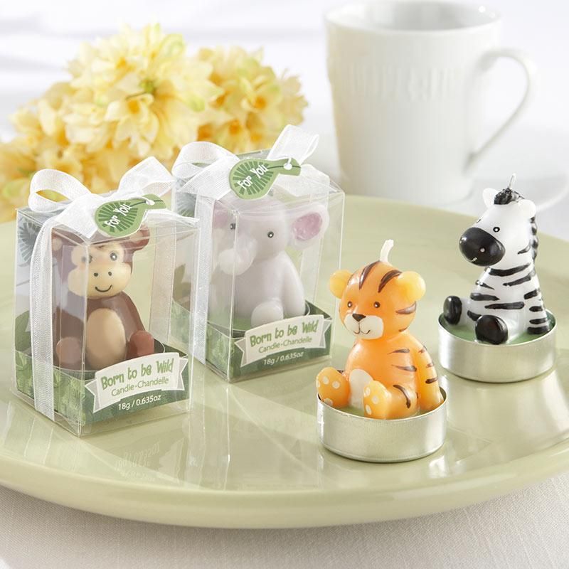 Born to be Wild Animal Candles – Assorted (Set of 4)