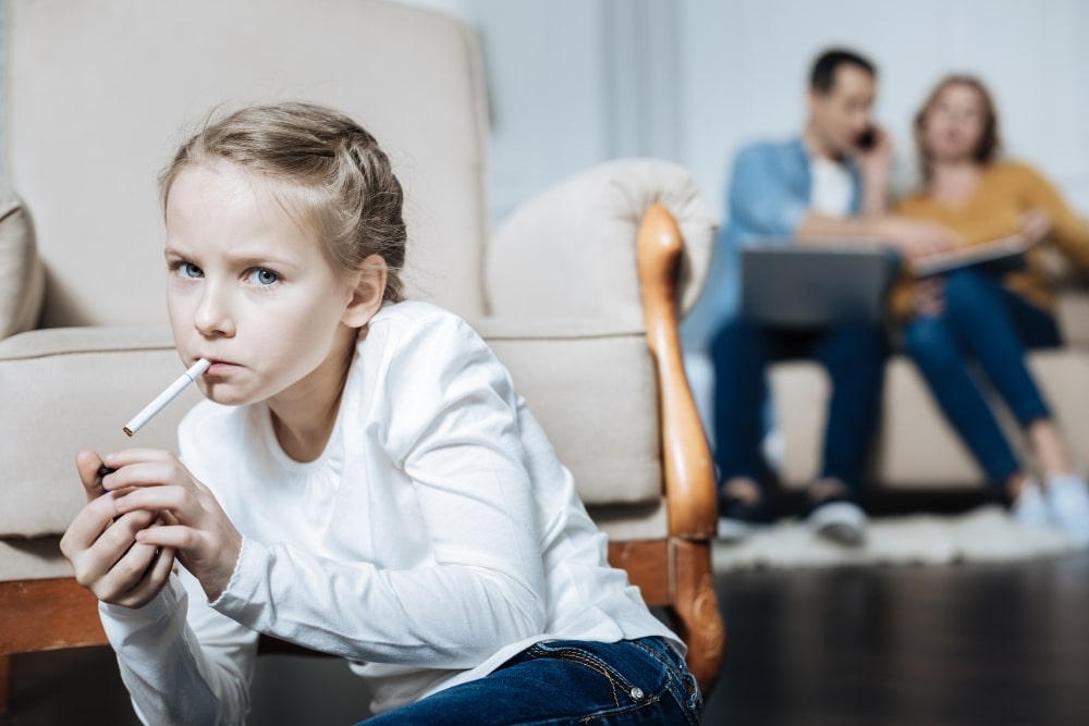 My 9 Year Old Daughter Smokes – How to Handle The Situation