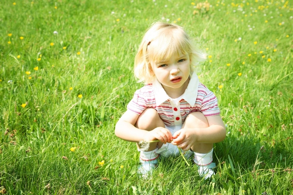 little girl white outdoor