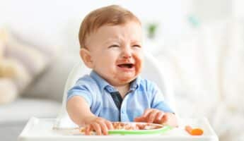 Is Your Baby Crying While Eating Solids? Reasons and Tips To Help