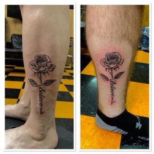 mom and son tattoo
