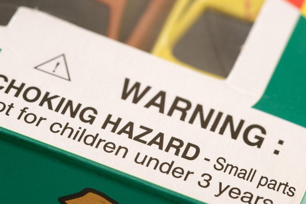 choking hazard notice