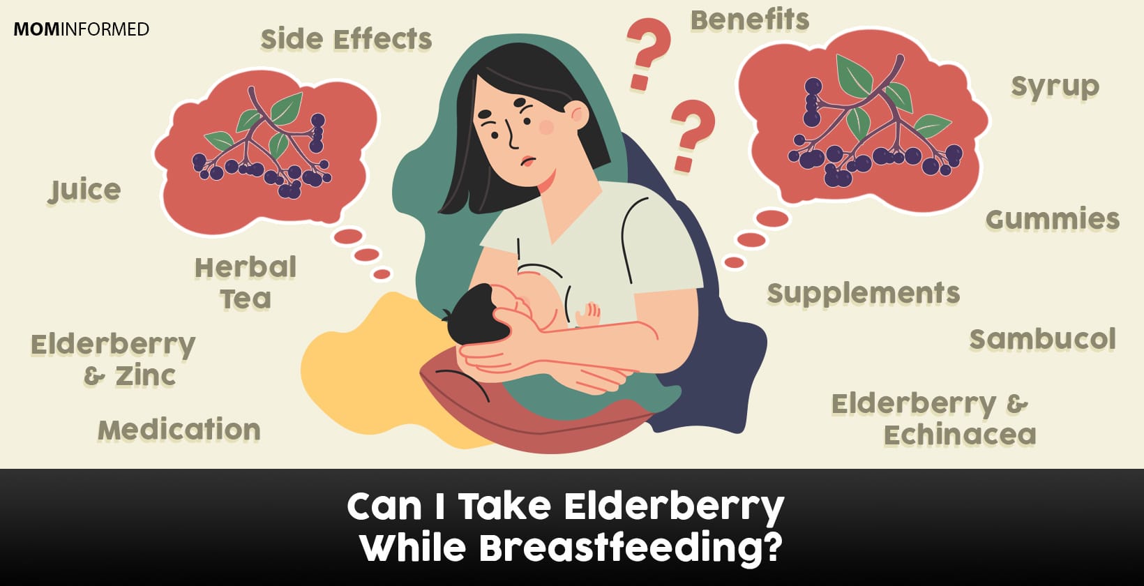 Is elderberry safe for nursing mothers?