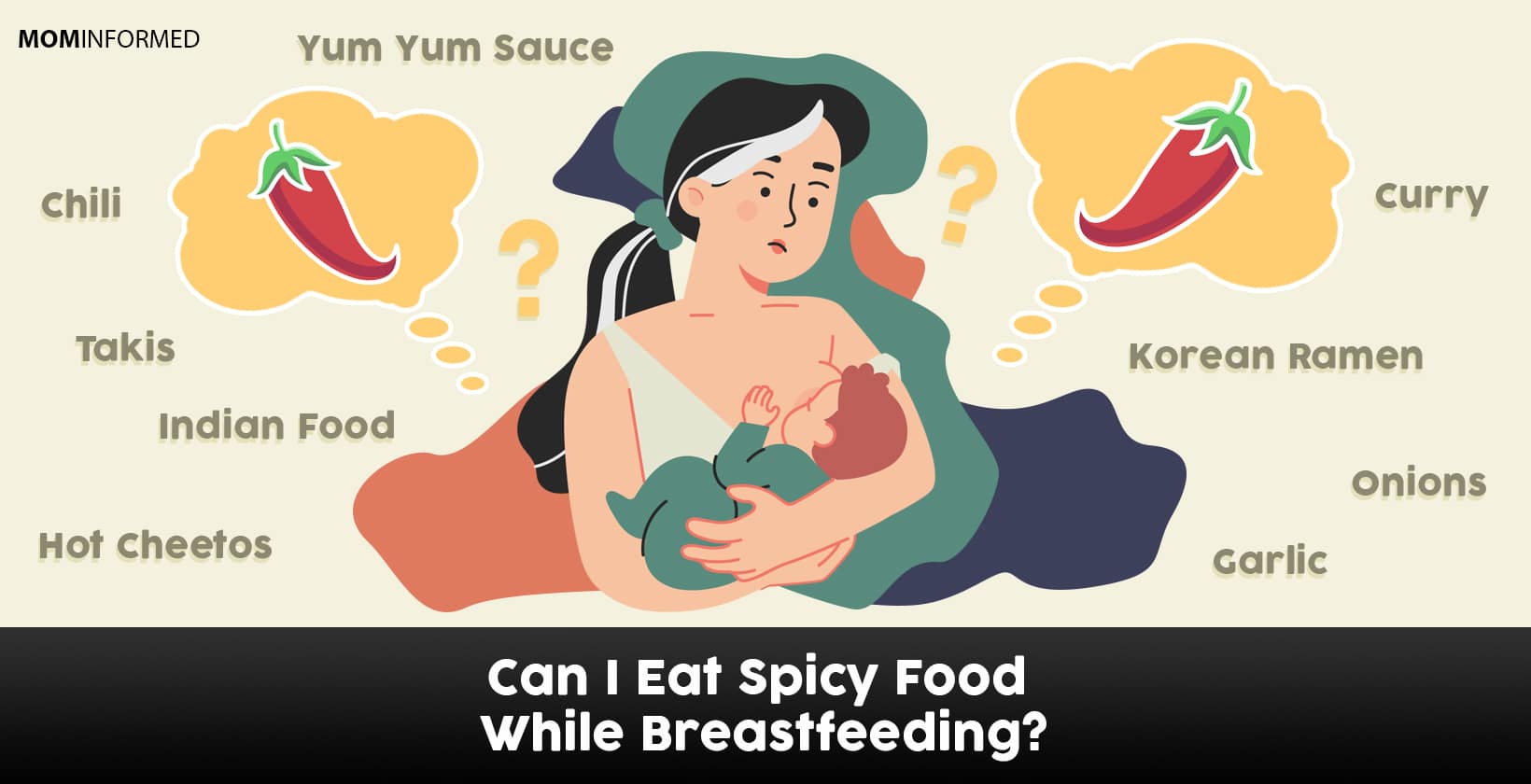 Does spicy food cause gas in breastfed babies?