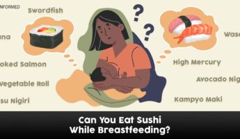 Is sushi safe while nursing?